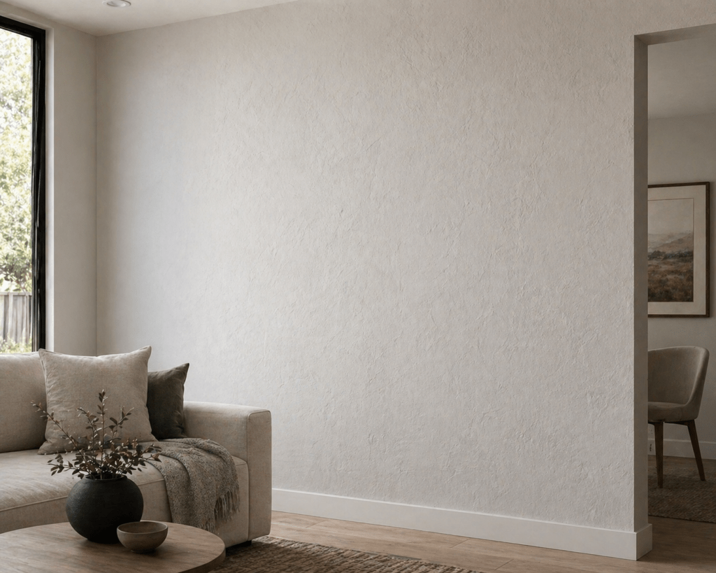 Acrylic Aggregate Finish on Wall
