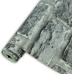 Grey Brick Wallpaper Roll