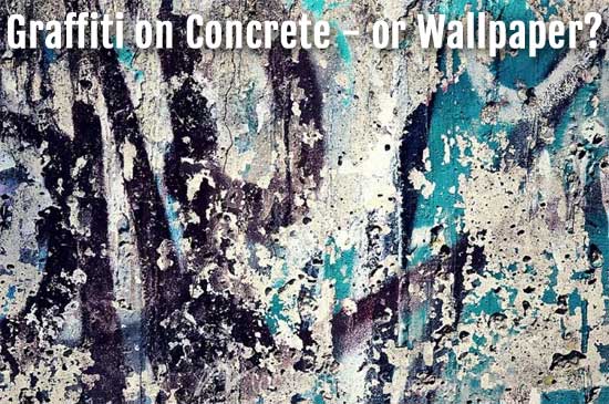 Distressed Concrete Wall Mural