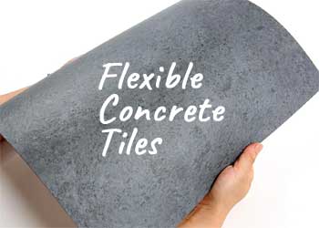 Flexible Concrete Tiles