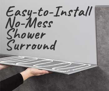 Easy Way to Install Palisade Tiles on Shower Wall