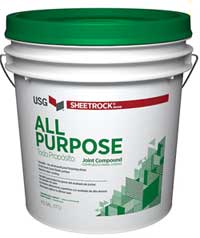 Joint Compound for Faux Concrete Wall Project