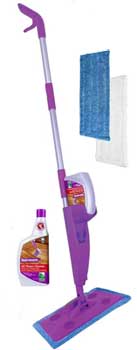 Rejuvenate Spray Mop with Cleaner and Cleaning Pads for Vinyl Floor Tiles