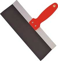 Taping Knife for Applying Concrete Wall Texture